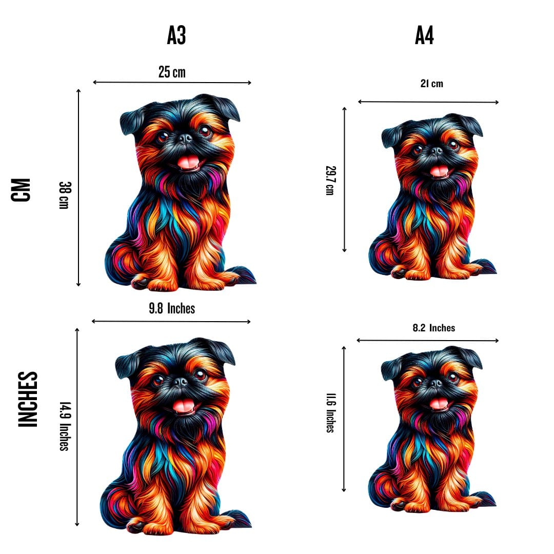 Brussels Griffon Dog - Jigsaw Puzzle