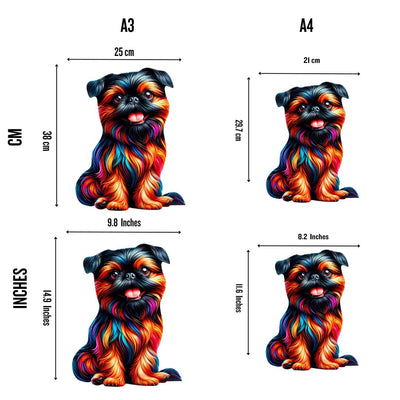 Brussels Griffon Dog - Jigsaw Puzzle