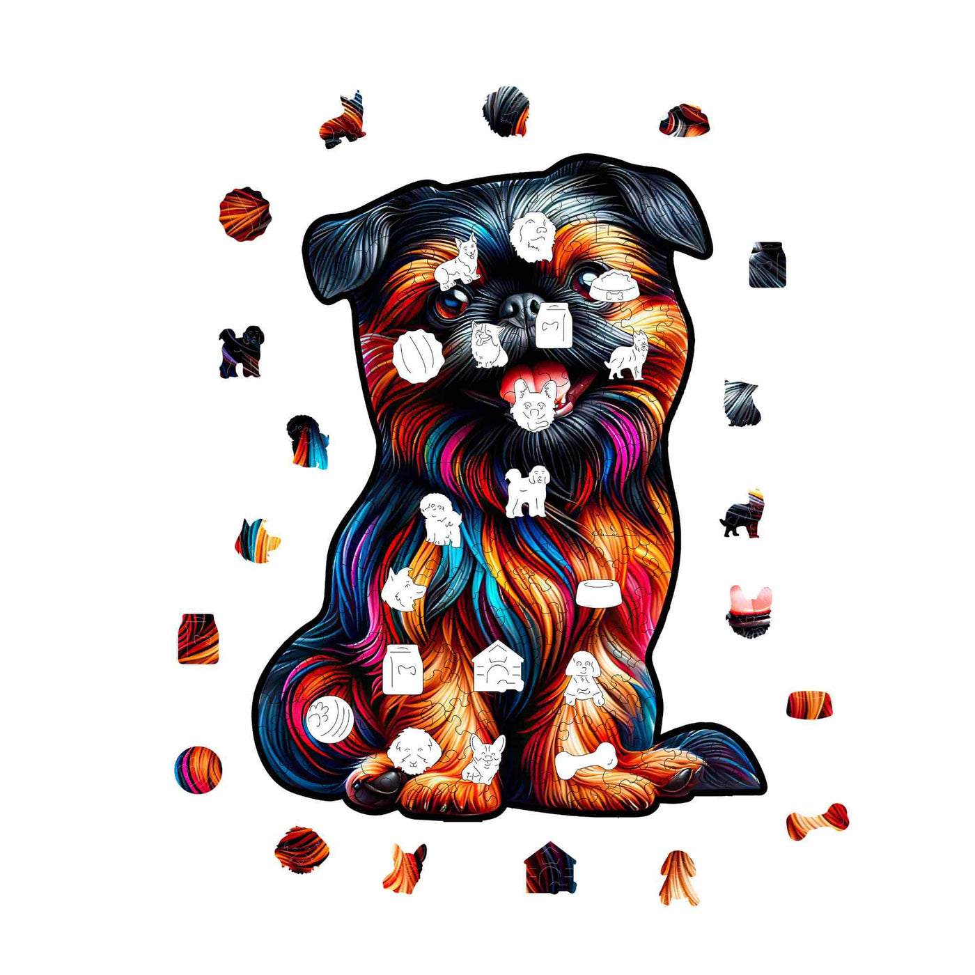 Brussels Griffon Dog - Jigsaw Puzzle